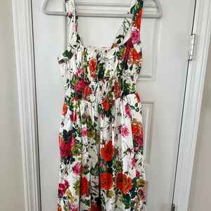 Anthropologie floral maxi dress!